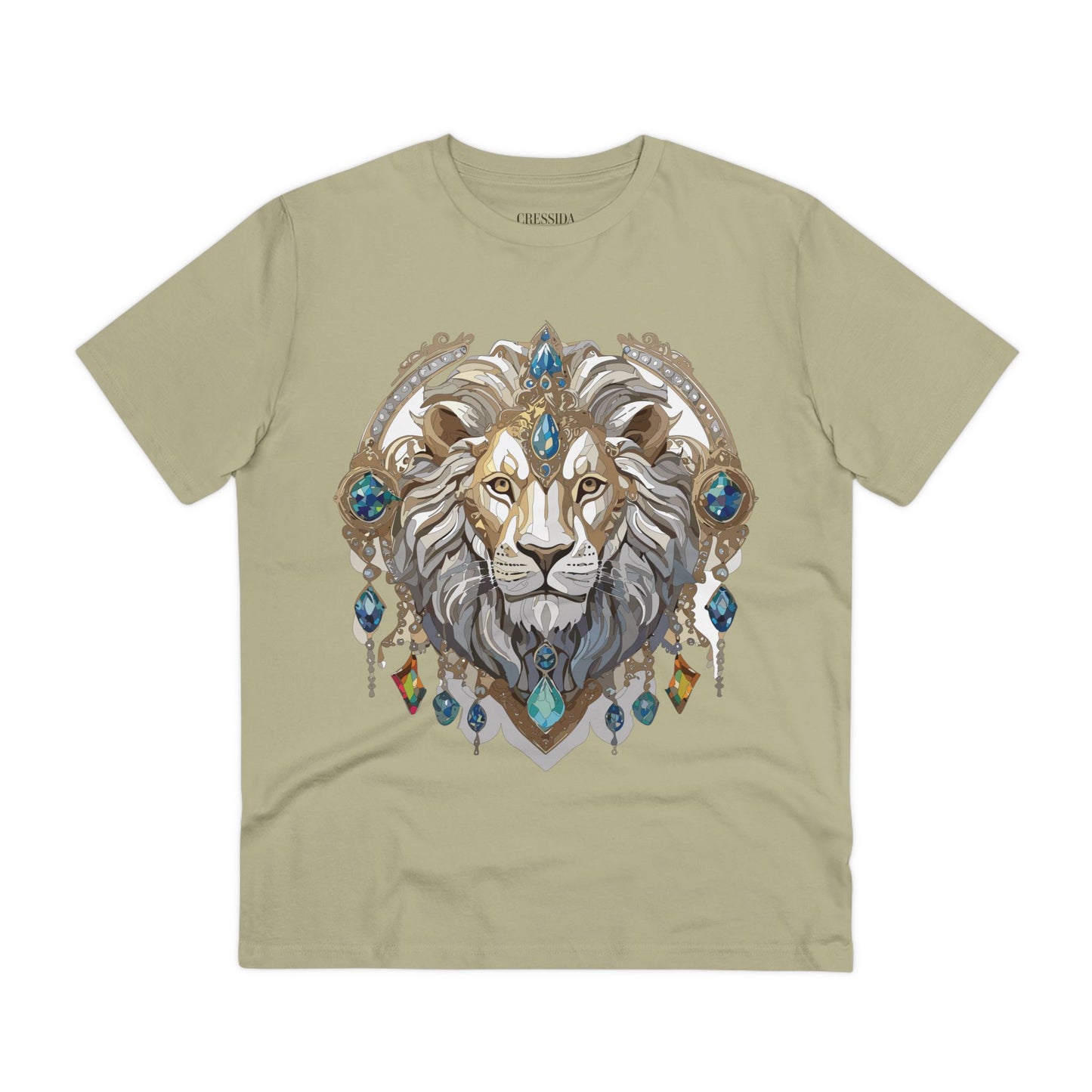 Organic T-shirt with Animals - Lion