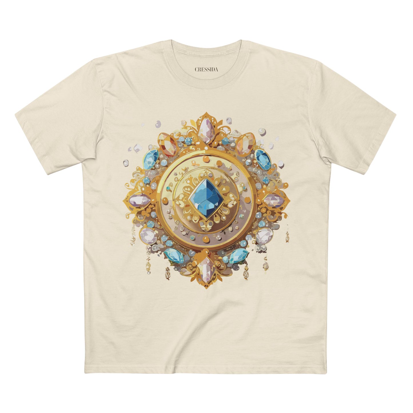 Medallion Shirt, Shirt with Medallion, Tee Shirt with Medal