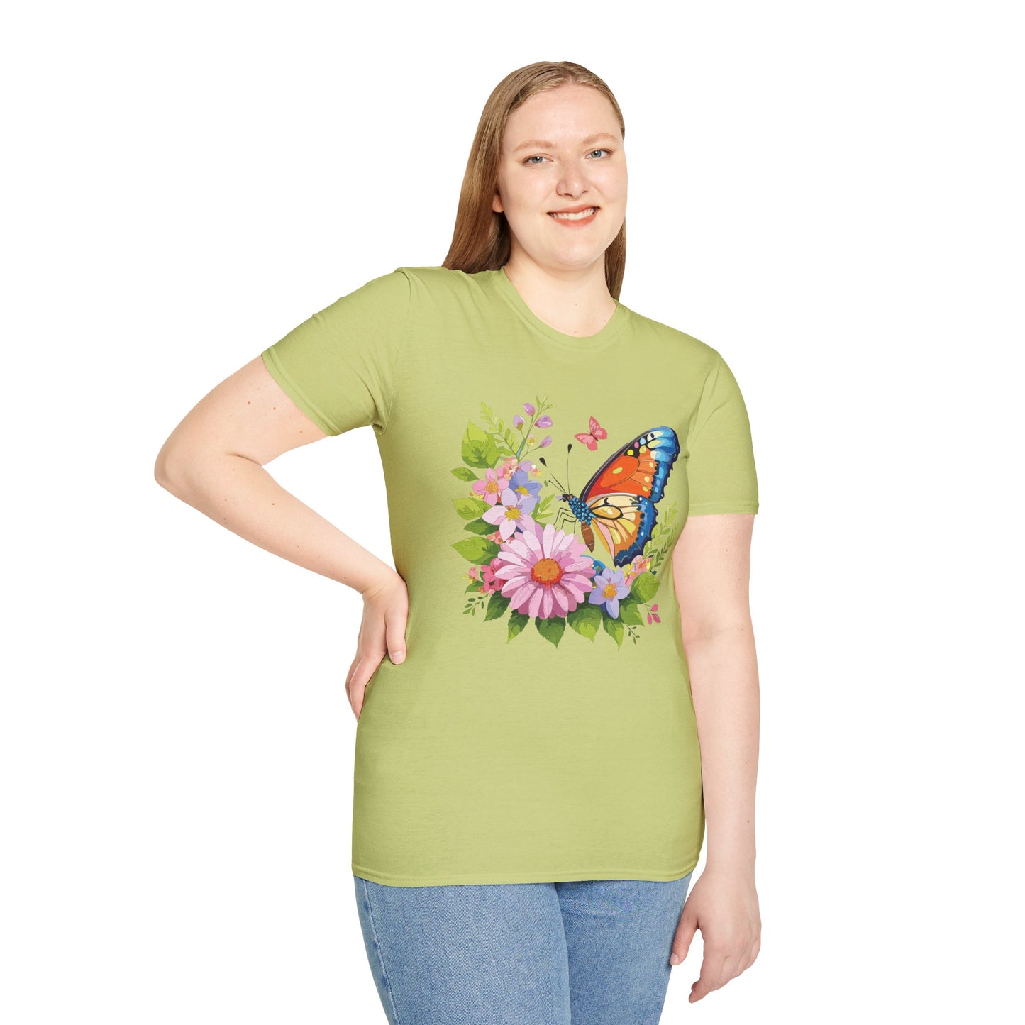 Butterfly Shirt, T Shirt with Butterfly, Monarch Shirt
