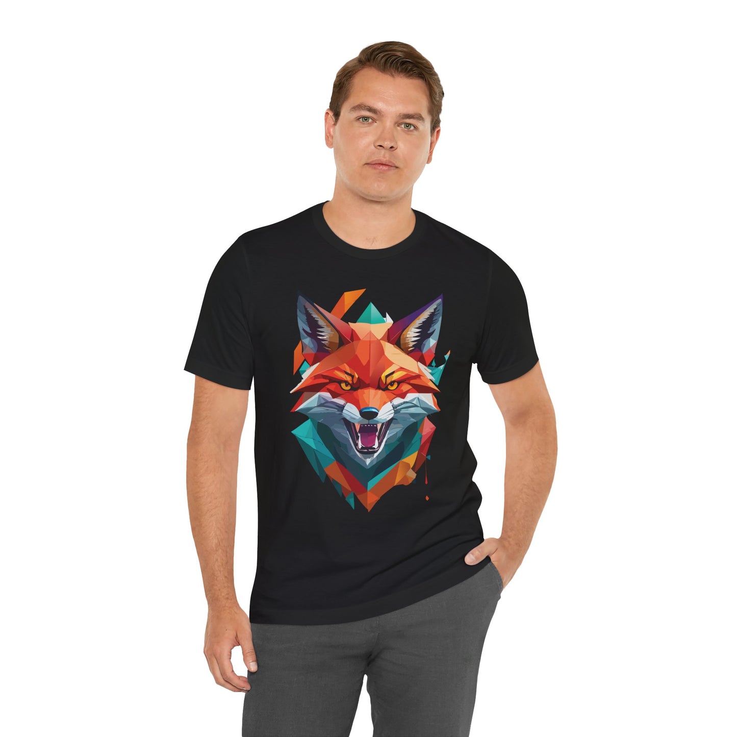 Unisex Animal Shirt, Tee Shirt with Animals, Art Design Tee Shirt, Wild Animals Shirt