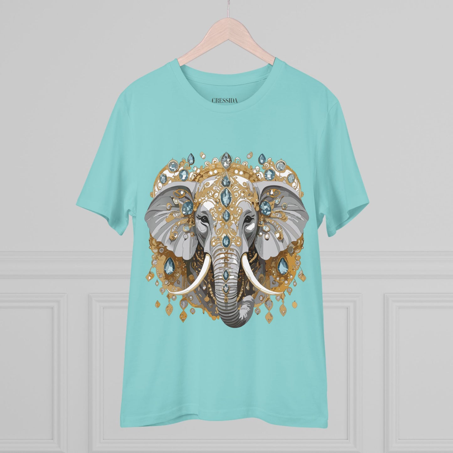 Organic T-shirt with Animals - Elephant