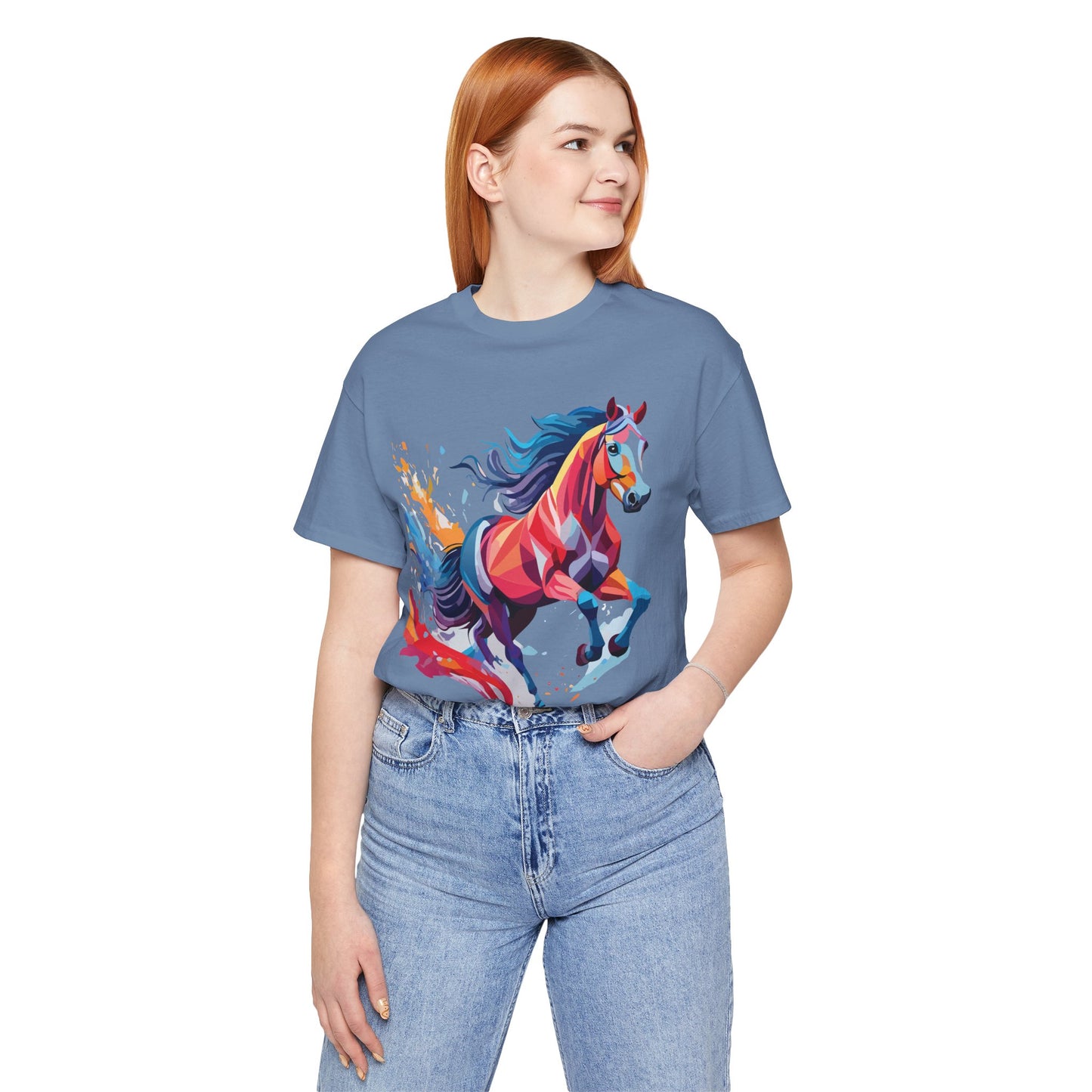 Unisex Animal Shirt, Tee Shirt with Animals, Art Design Tee Shirt, Wild Animals Shirt