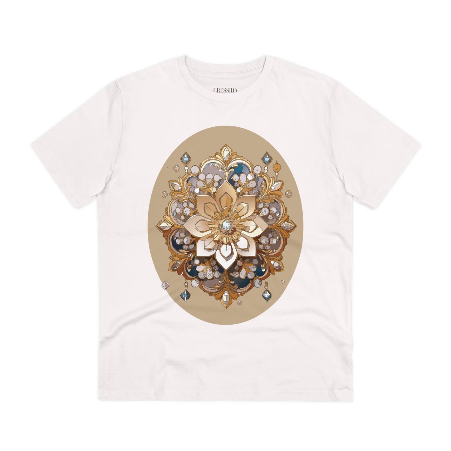 Organic T-shirt with Flower