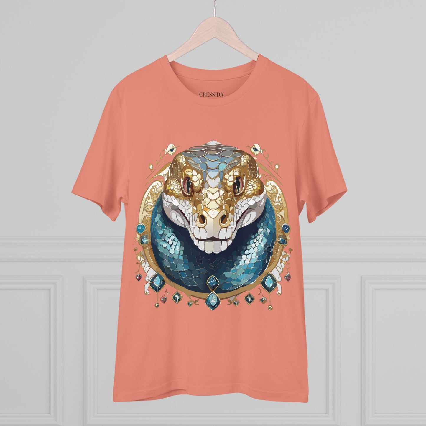 Organic T-shirt with Animals - Python