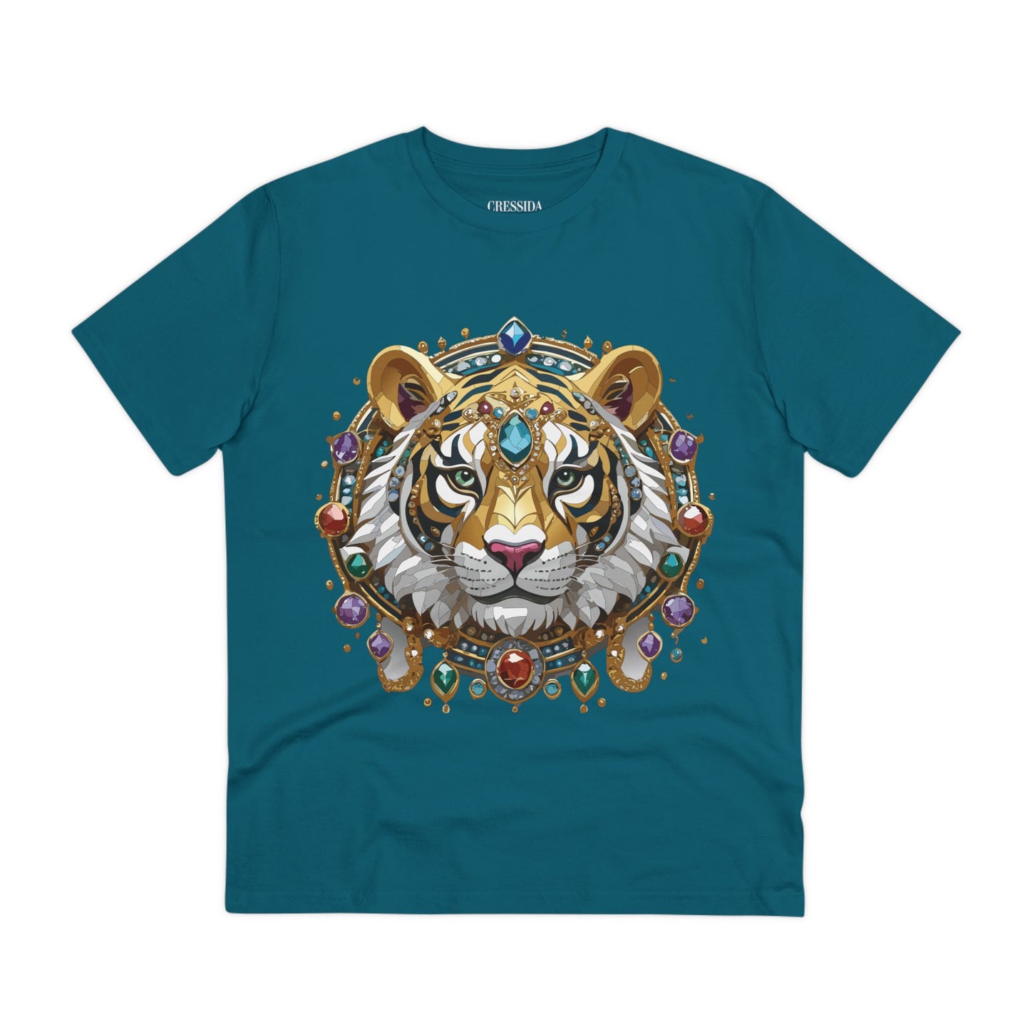 Organic T-shirt with Animals - Tiger