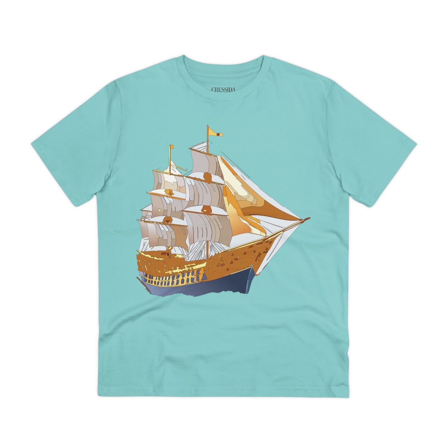 Organic T-shirt with Ship