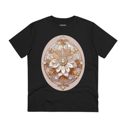 Organic T-shirt with Flower