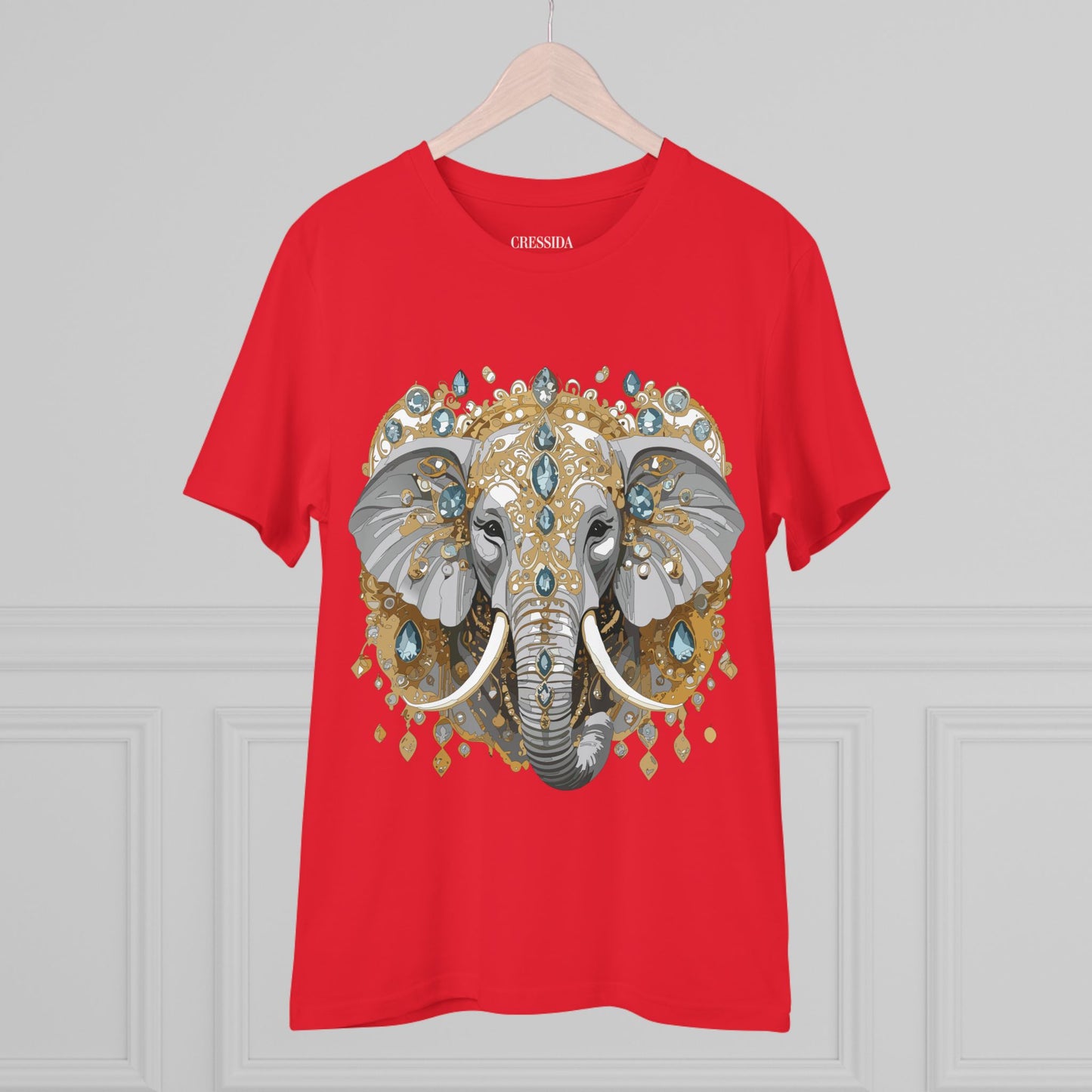 Organic T-shirt with Animals - Elephant