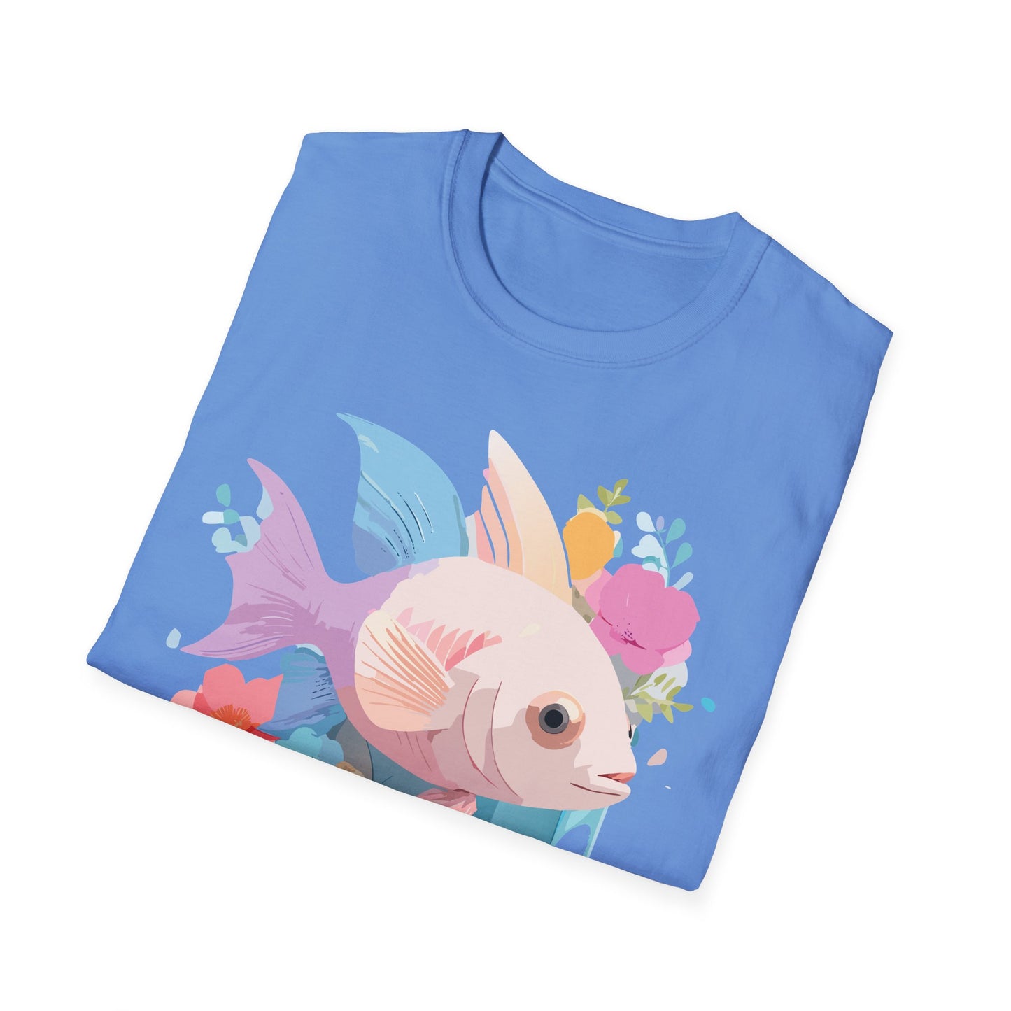 Fish Art Design Shirt, T Shirt with Fish, Graphic Shirt, Tee Shirt with Graphic Design, Shirt with Fish Graphic Art