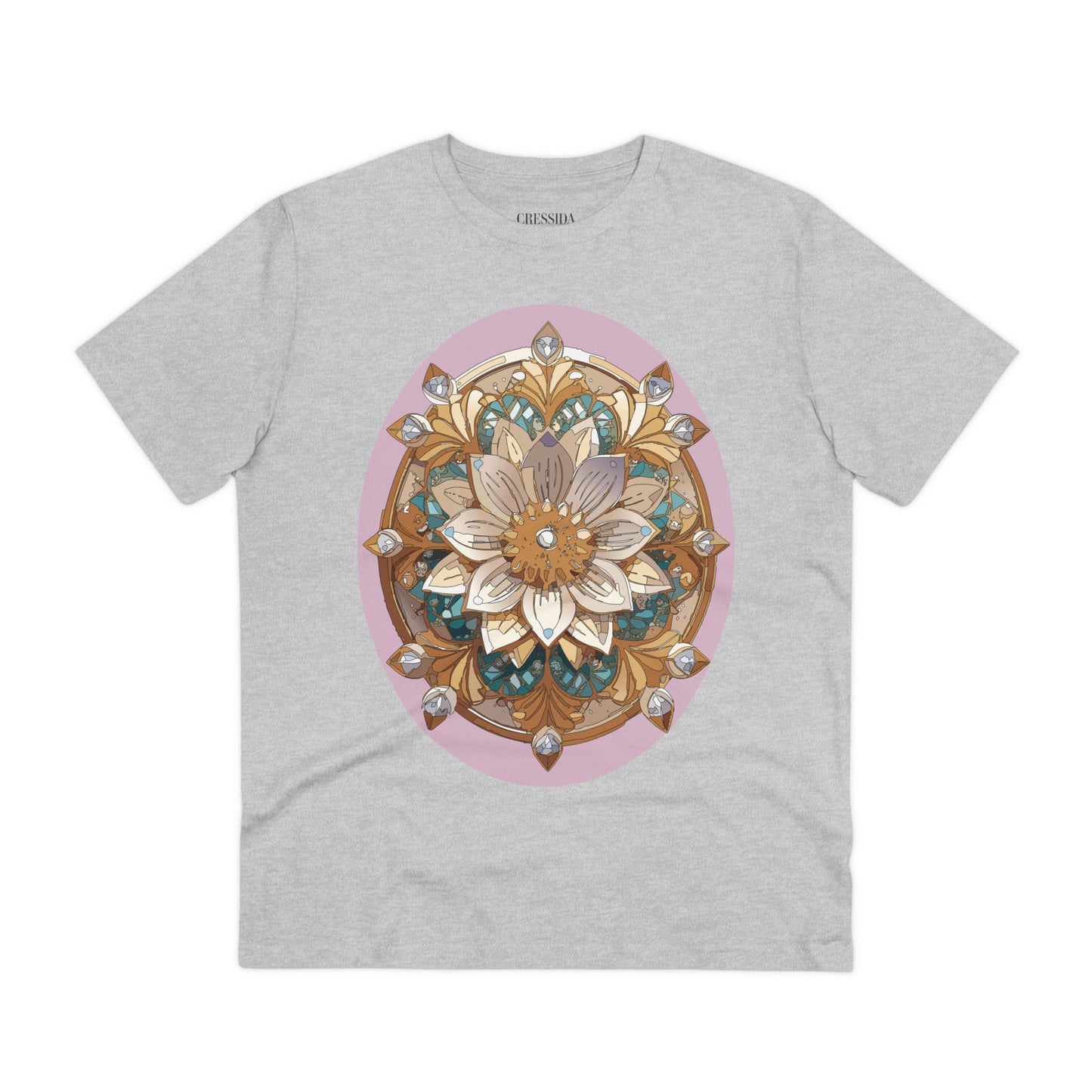 Organic T-shirt with Flower