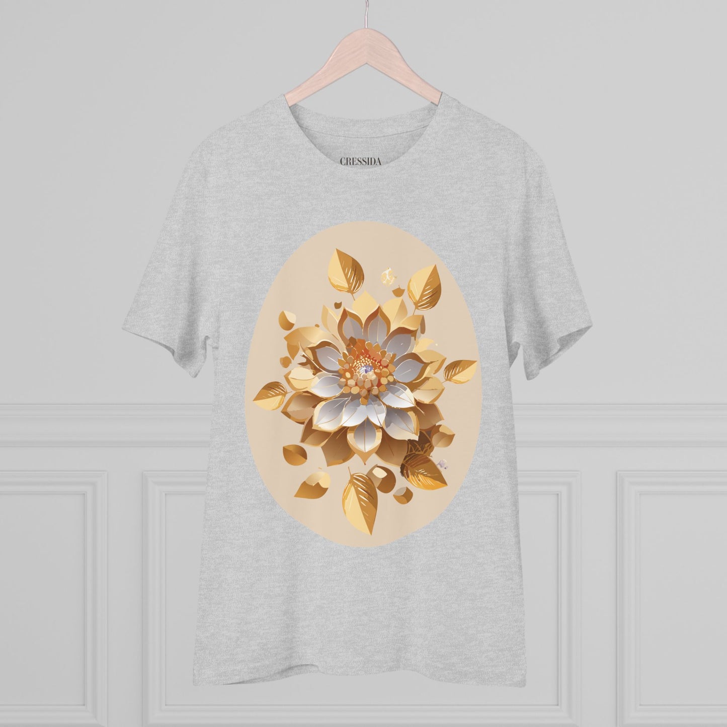 Organic T-shirt with Flower