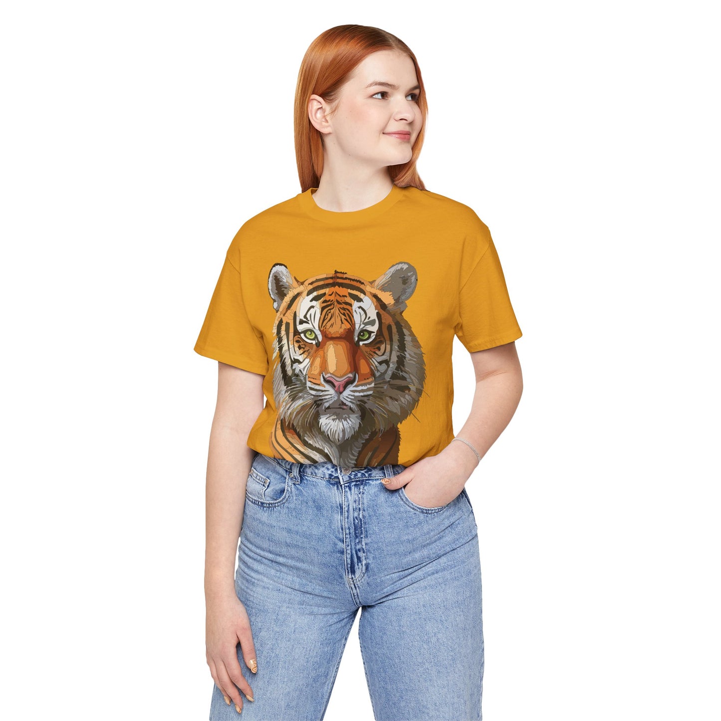 Unisex Animal Shirt, Tee Shirt with Animals, Art Design Tee Shirt, Wild Animals Shirt