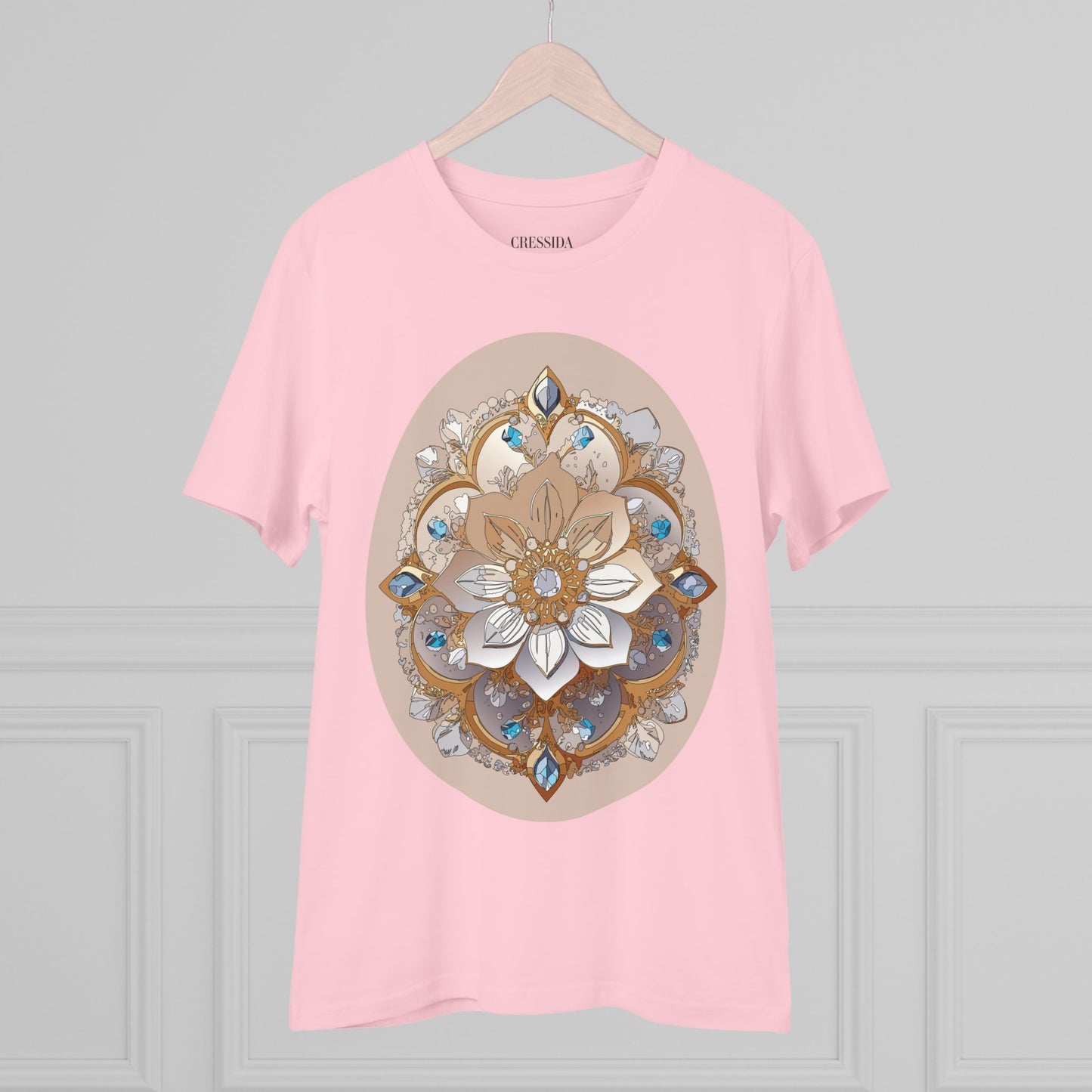 Organic T-shirt with Flower