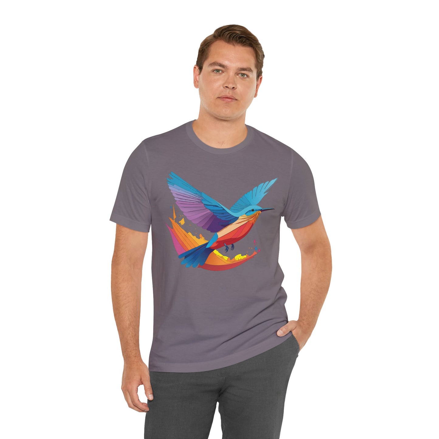 Unisex Animal Shirt, Tee Shirt with Animals, Art Design Tee Shirt, Wild Animals Shirt