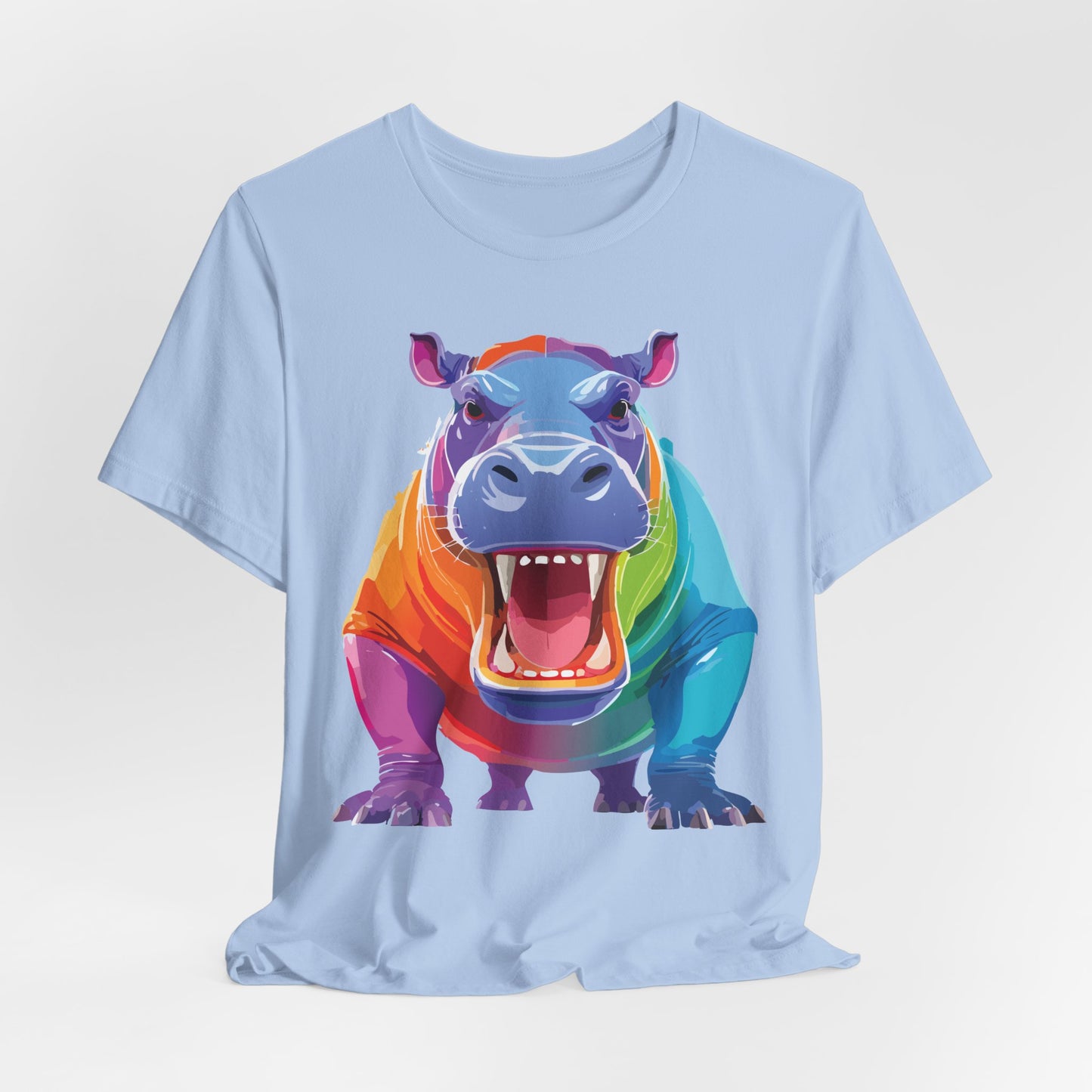 Unisex Animal Shirt, Tee Shirt with Animals, Art Design Tee Shirt, Wild Animals Shirt