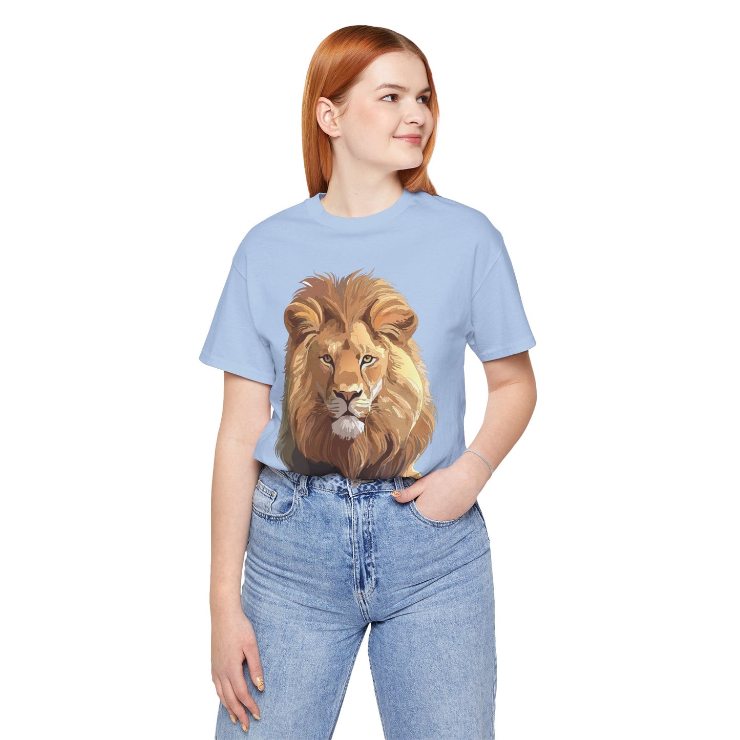 Unisex Animal Shirt, Tee Shirt with Animals, Art Design Tee Shirt, Wild Animals Shirt