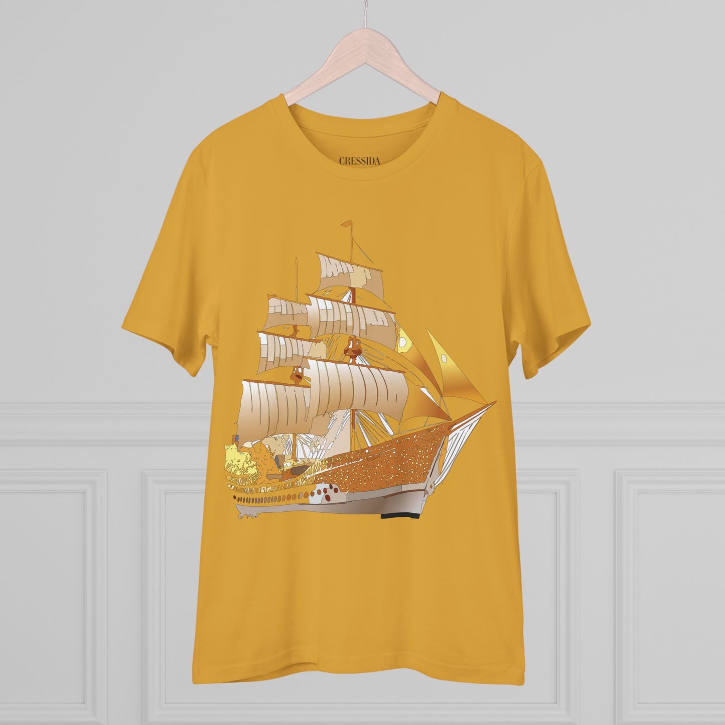 Organic T-shirt with Ship