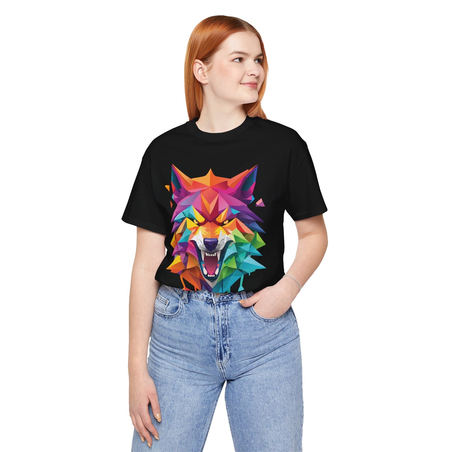 Unisex Animal Shirt, Tee Shirt with Animals, Art Design Tee Shirt, Wild Animals Shirt