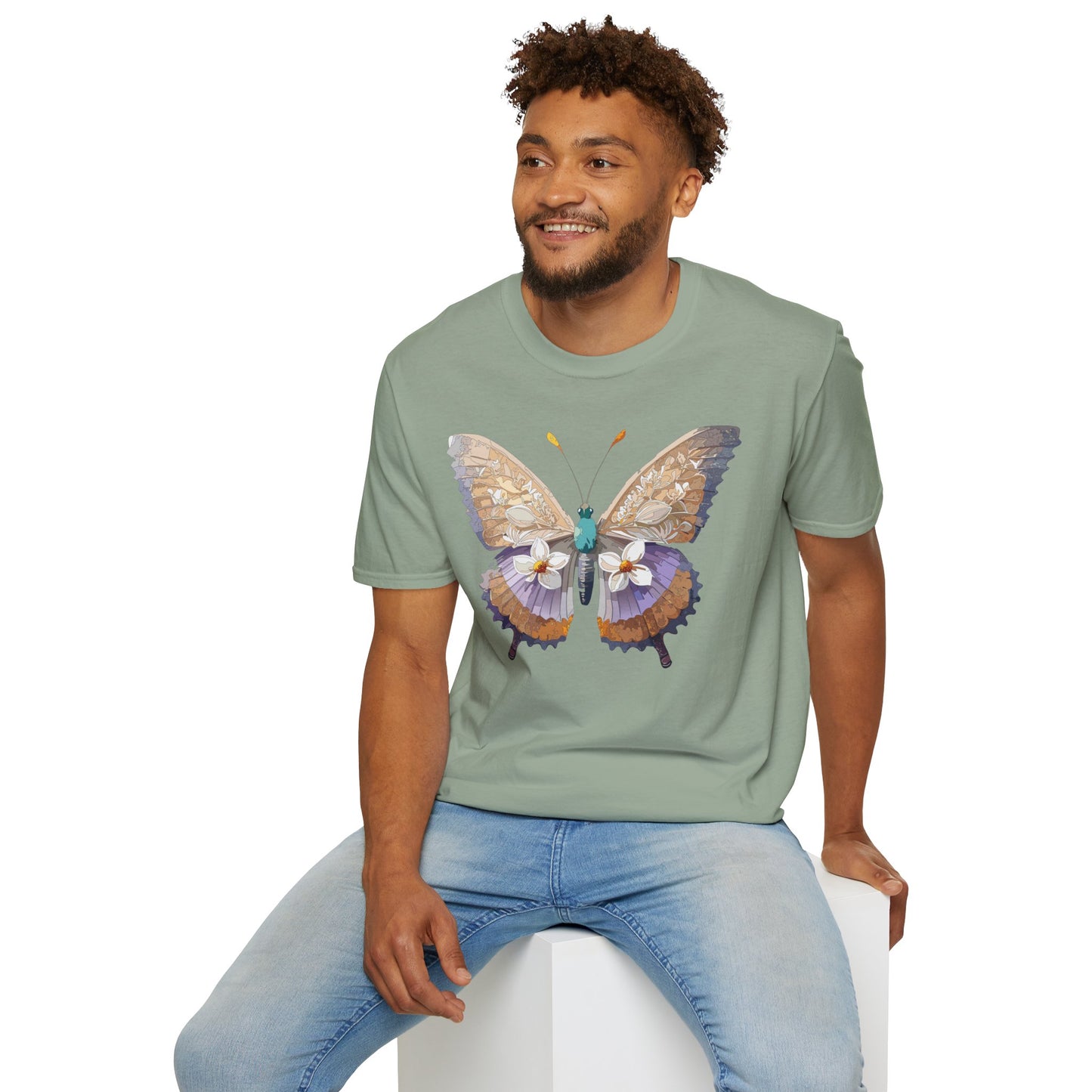 Butterfly Shirt, T Shirt with Butterfly, Monarch Shirt