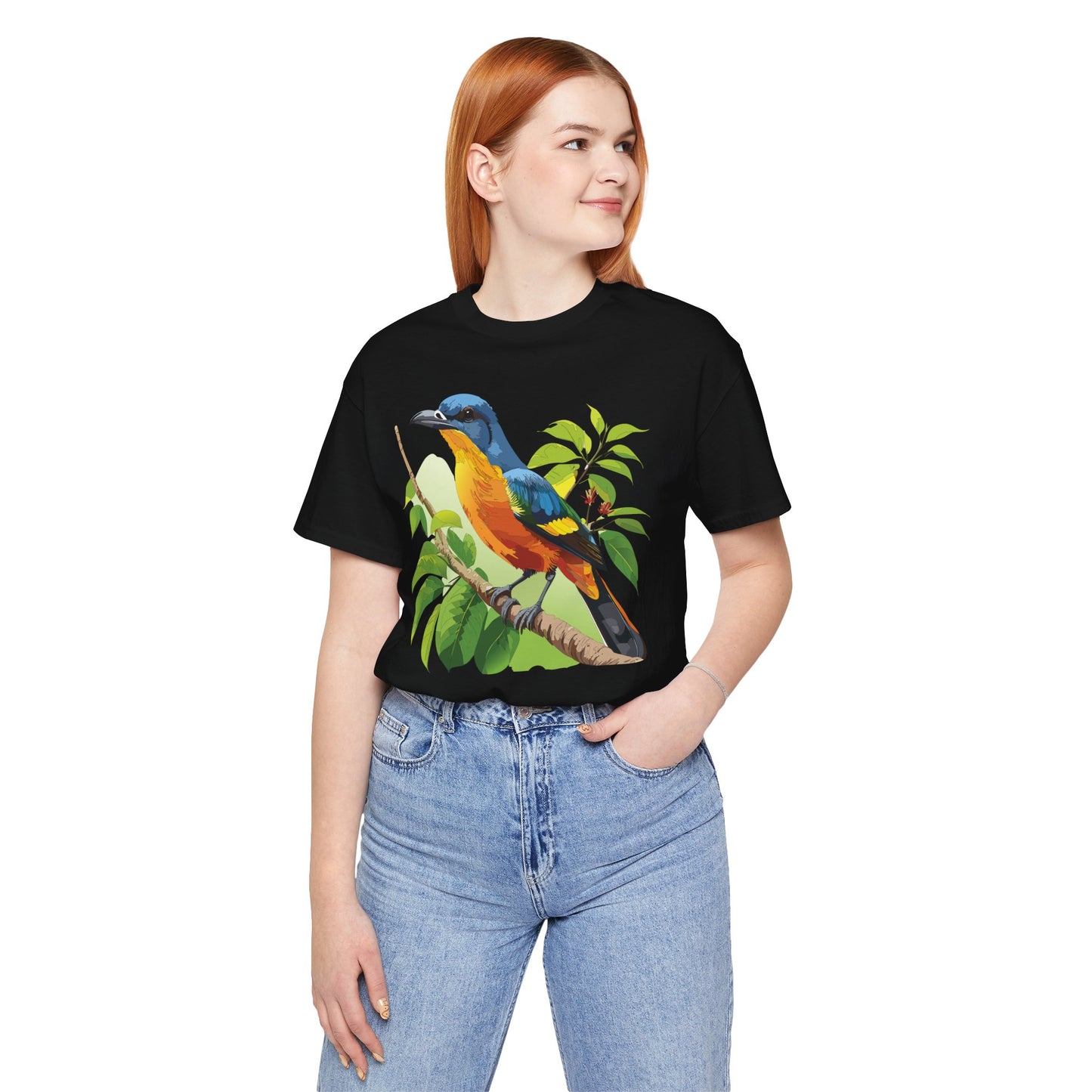 Unisex Animal Shirt, Tee Shirt with Animals, Art Design Tee Shirt, Wild Animals Shirt