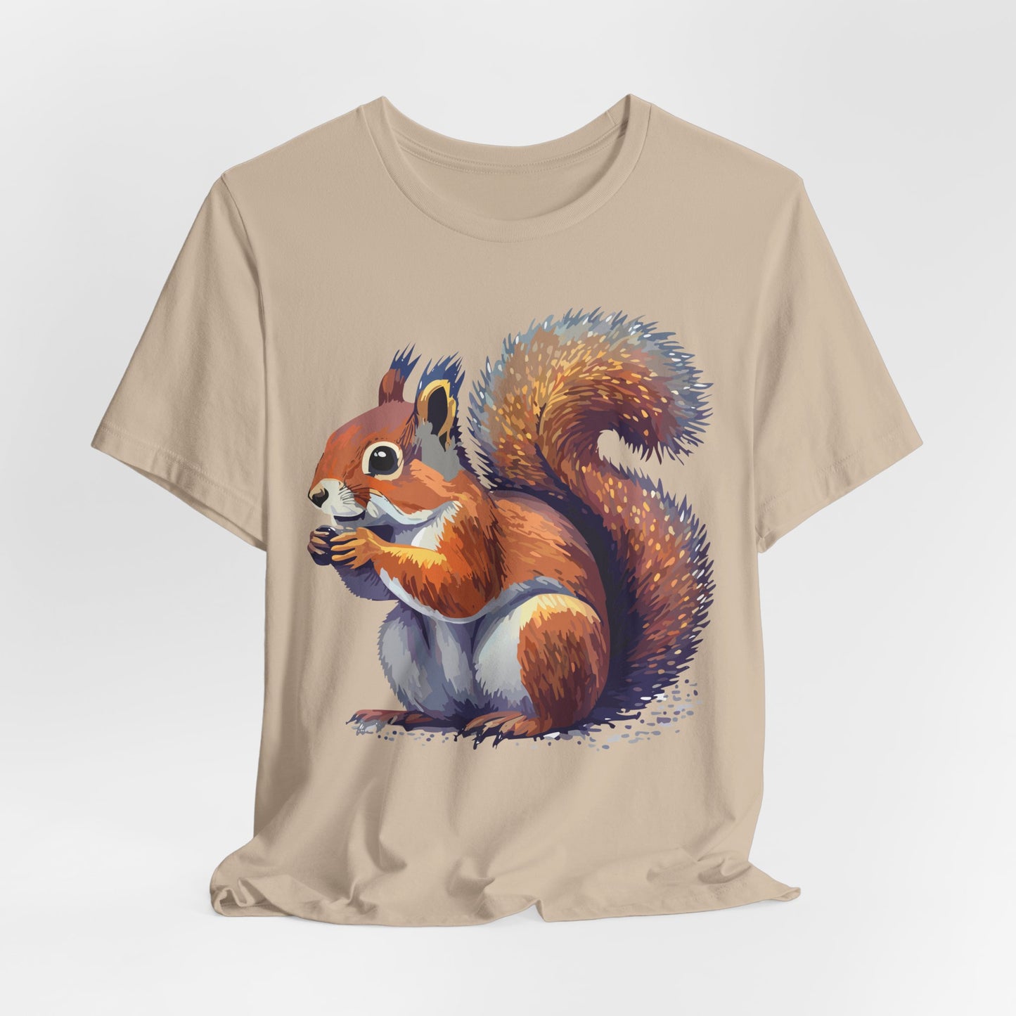 Unisex Animal Shirt, Tee Shirt with Animals, Art Design Tee Shirt, Wild Animals Shirt