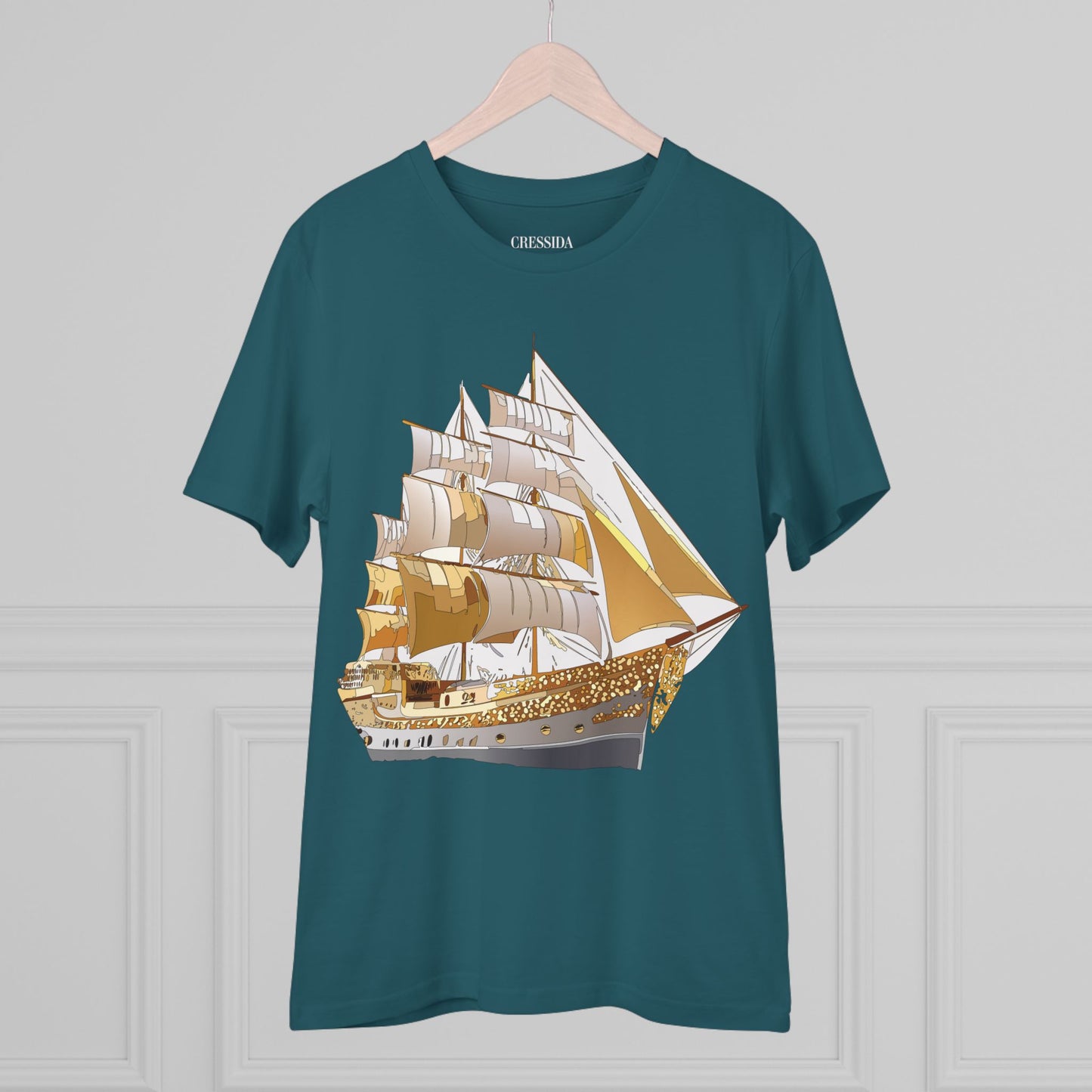 Organic T-shirt with Ship