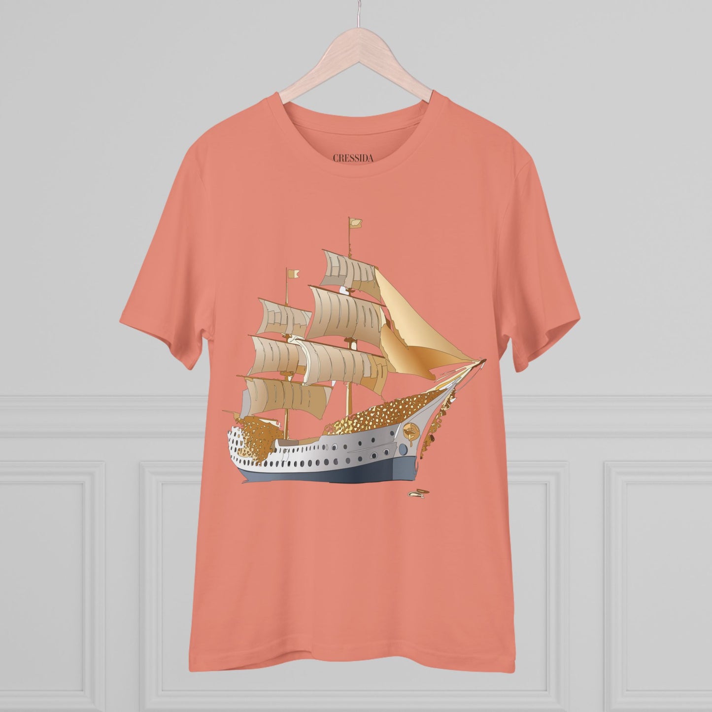 Organic T-shirt with Ship