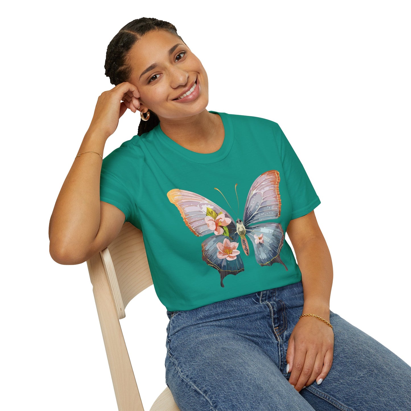 Butterfly Shirt, T Shirt with Butterfly, Monarch Shirt