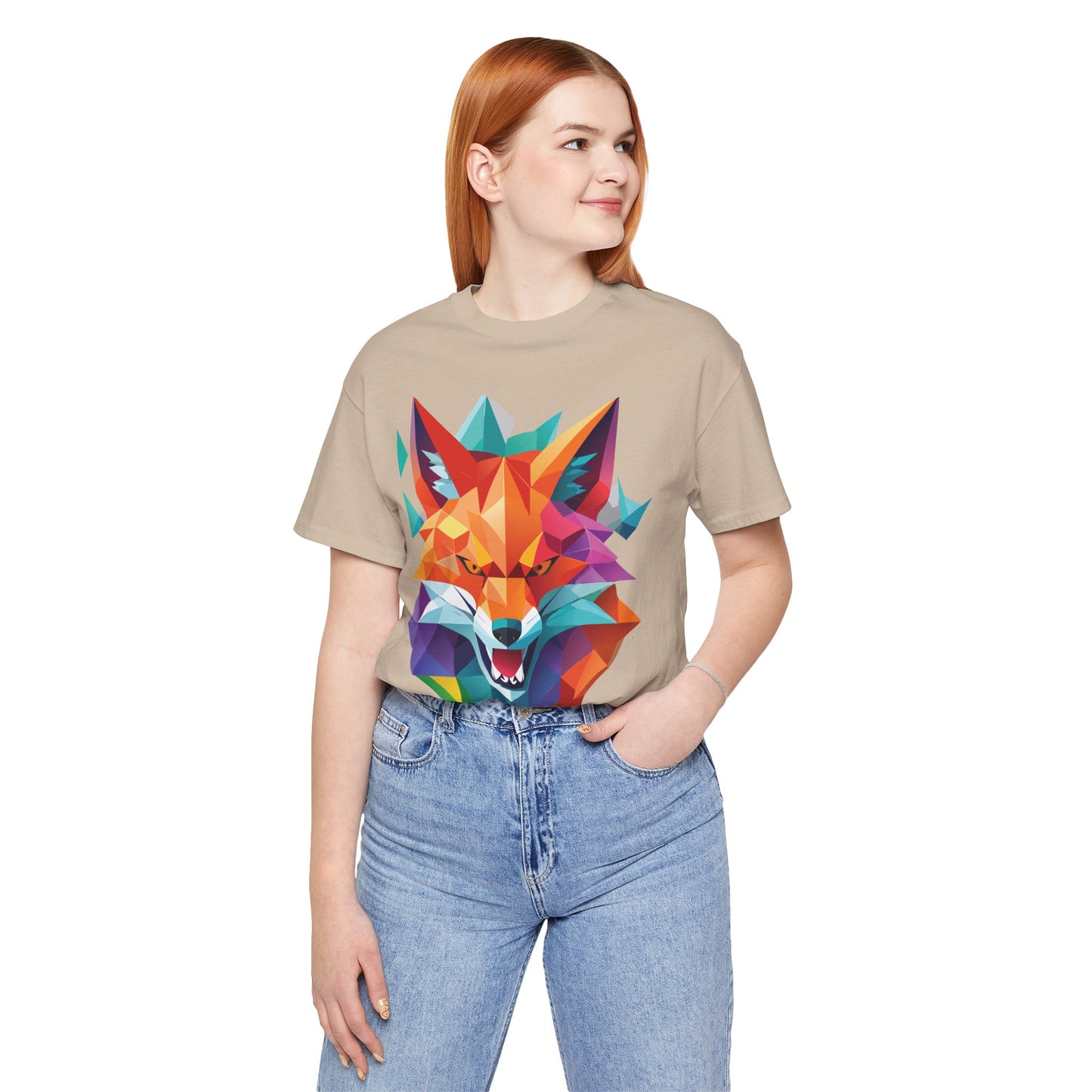 Unisex Animal Shirt, Tee Shirt with Animals, Art Design Tee Shirt, Wild Animals Shirt