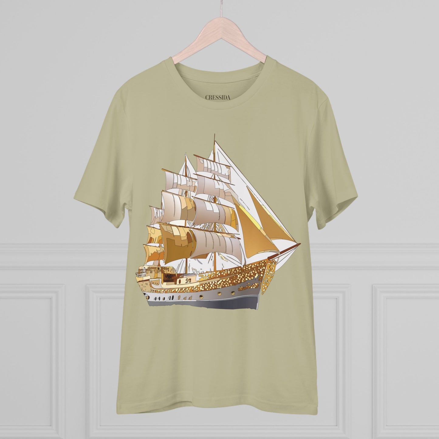 Organic T-shirt with Ship