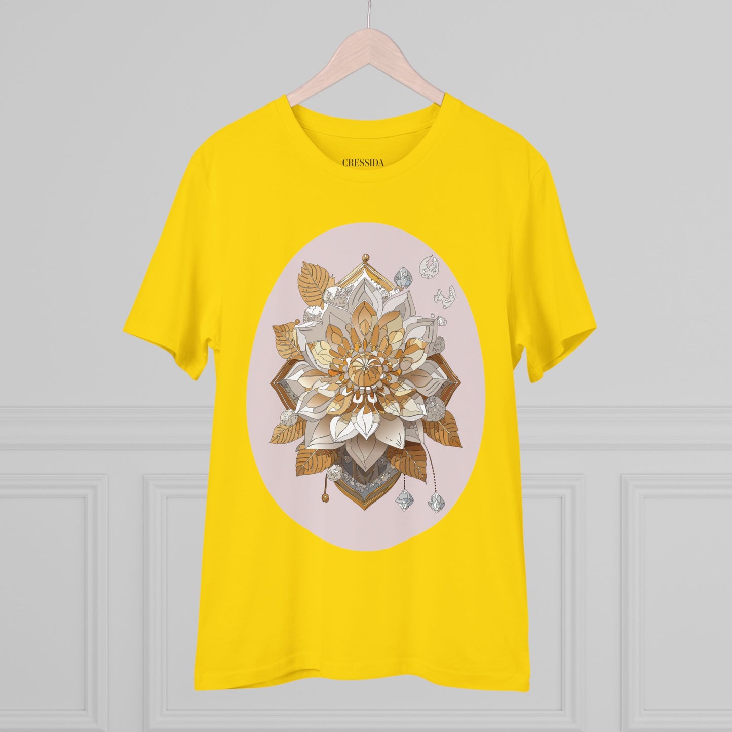 Organic T-shirt with Flower