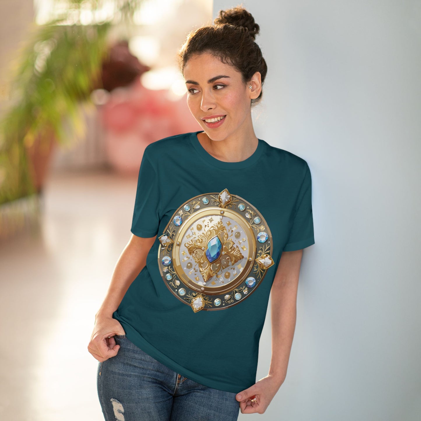 Organic T-shirt with Treasure