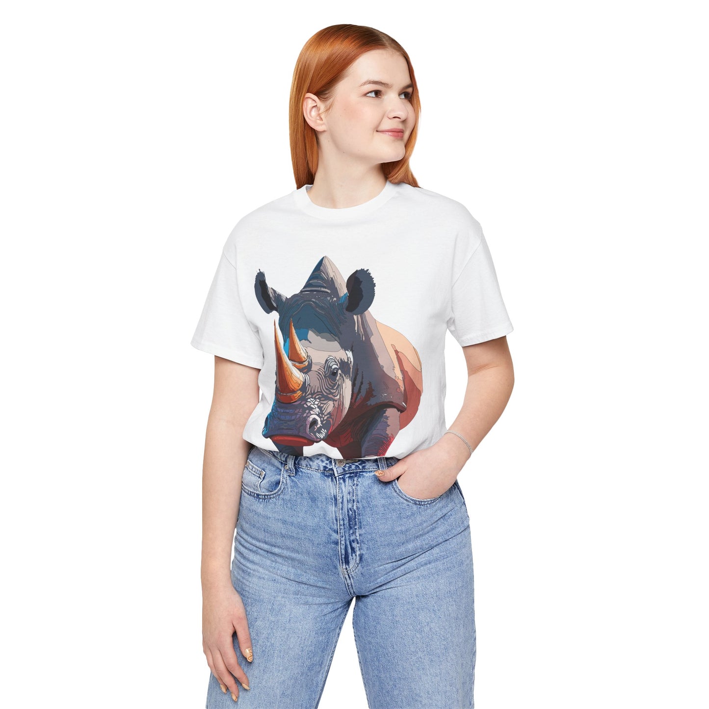 Unisex Animal Shirt, Tee Shirt with Animals, Art Design Tee Shirt, Wild Animals Shirt