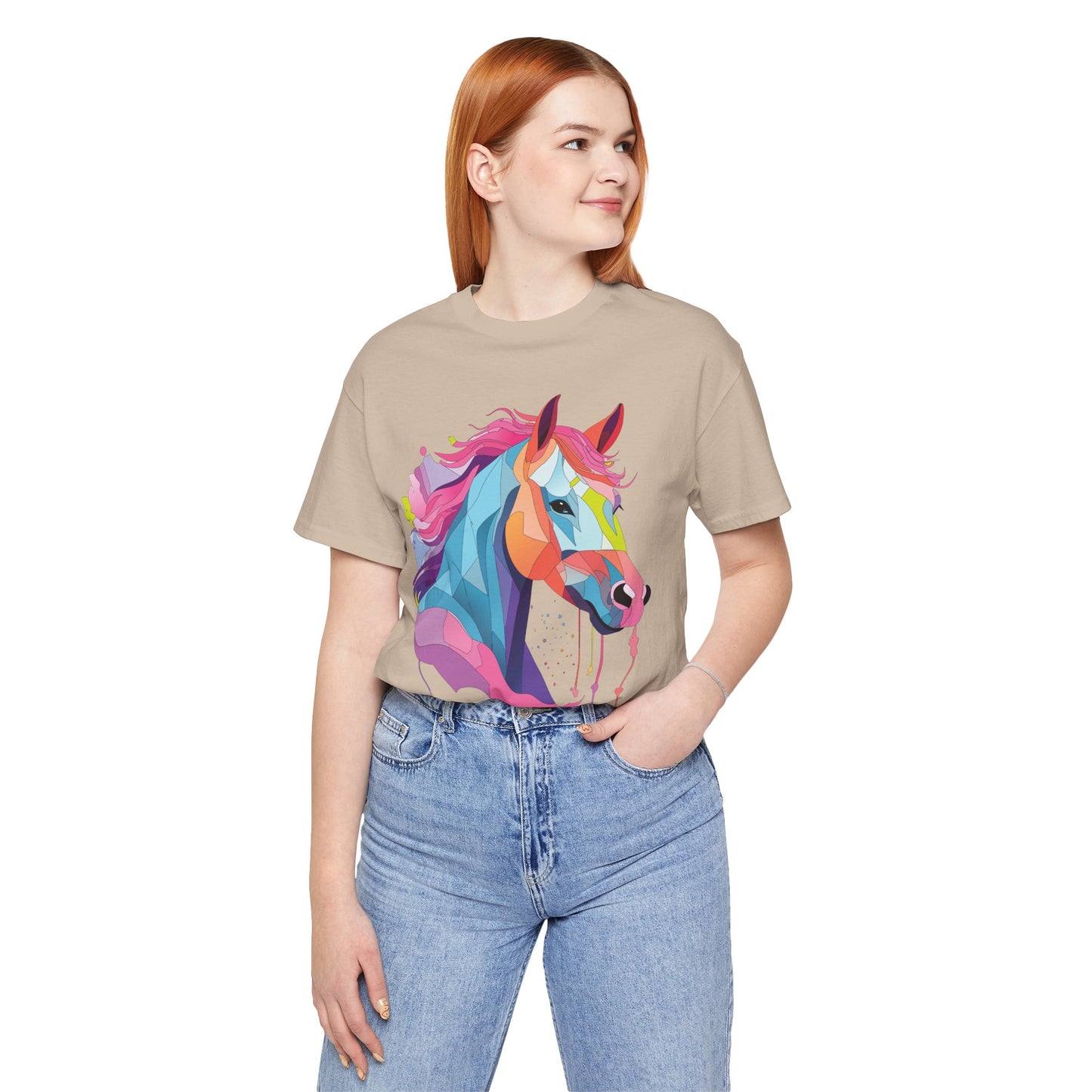 Unisex Animal Shirt, Tee Shirt with Animals, Art Design Tee Shirt, Wild Animals Shirt