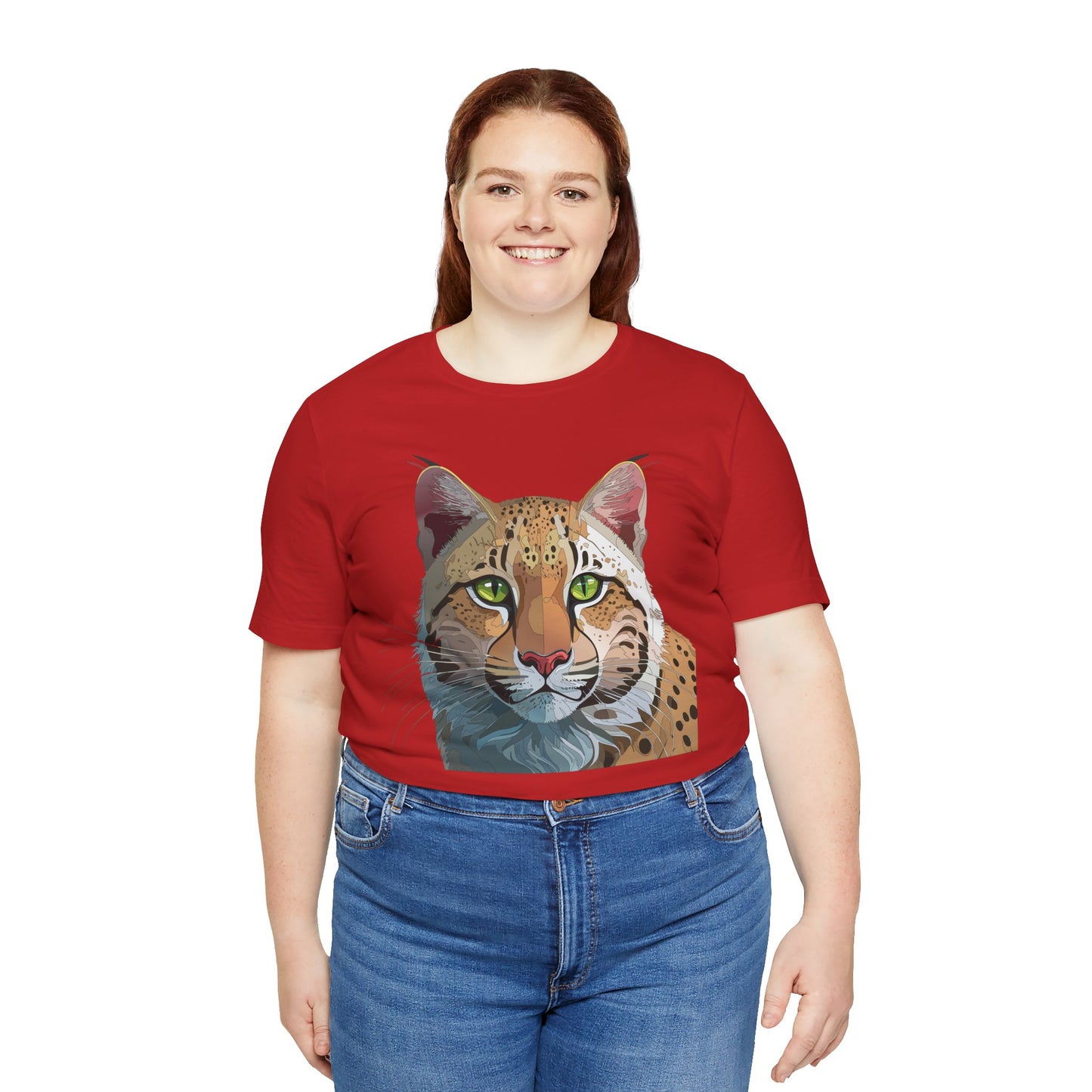 Unisex Animal Shirt, Tee Shirt with Animals, Art Design Tee Shirt, Wild Animals Shirt