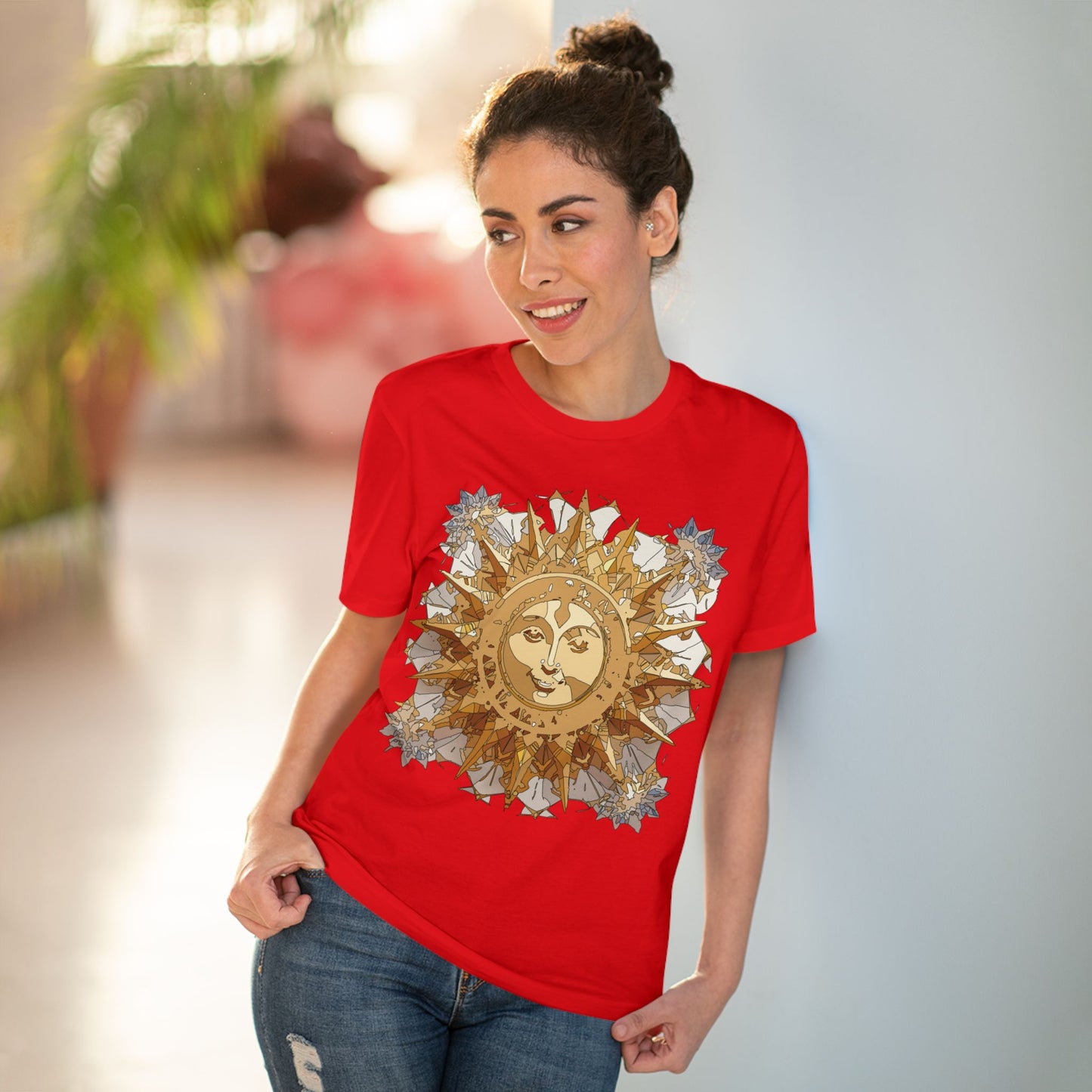 Organic T-shirt with Sun