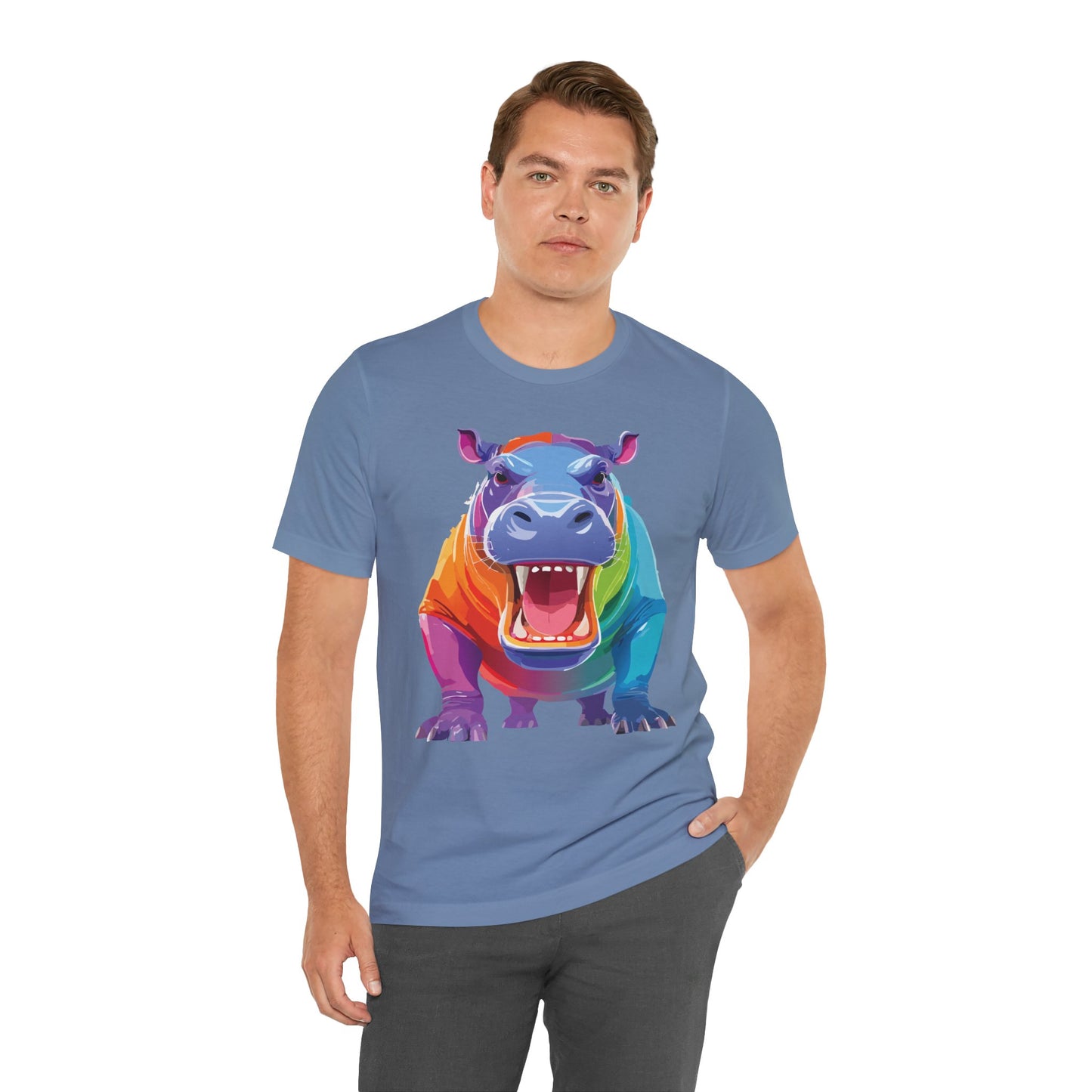 Unisex Animal Shirt, Tee Shirt with Animals, Art Design Tee Shirt, Wild Animals Shirt