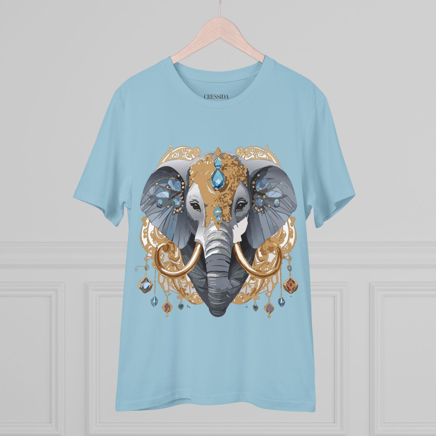 Organic T-shirt with Animals - Elephant