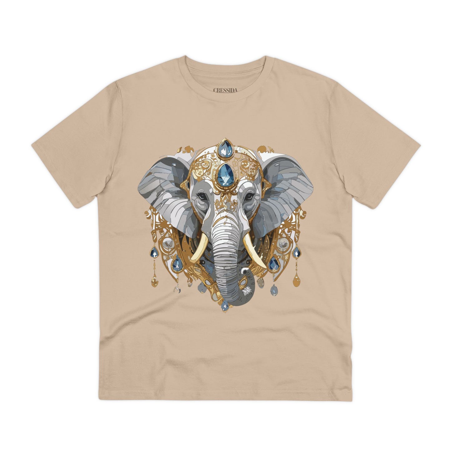 Organic T-shirt with Animals - Elephant