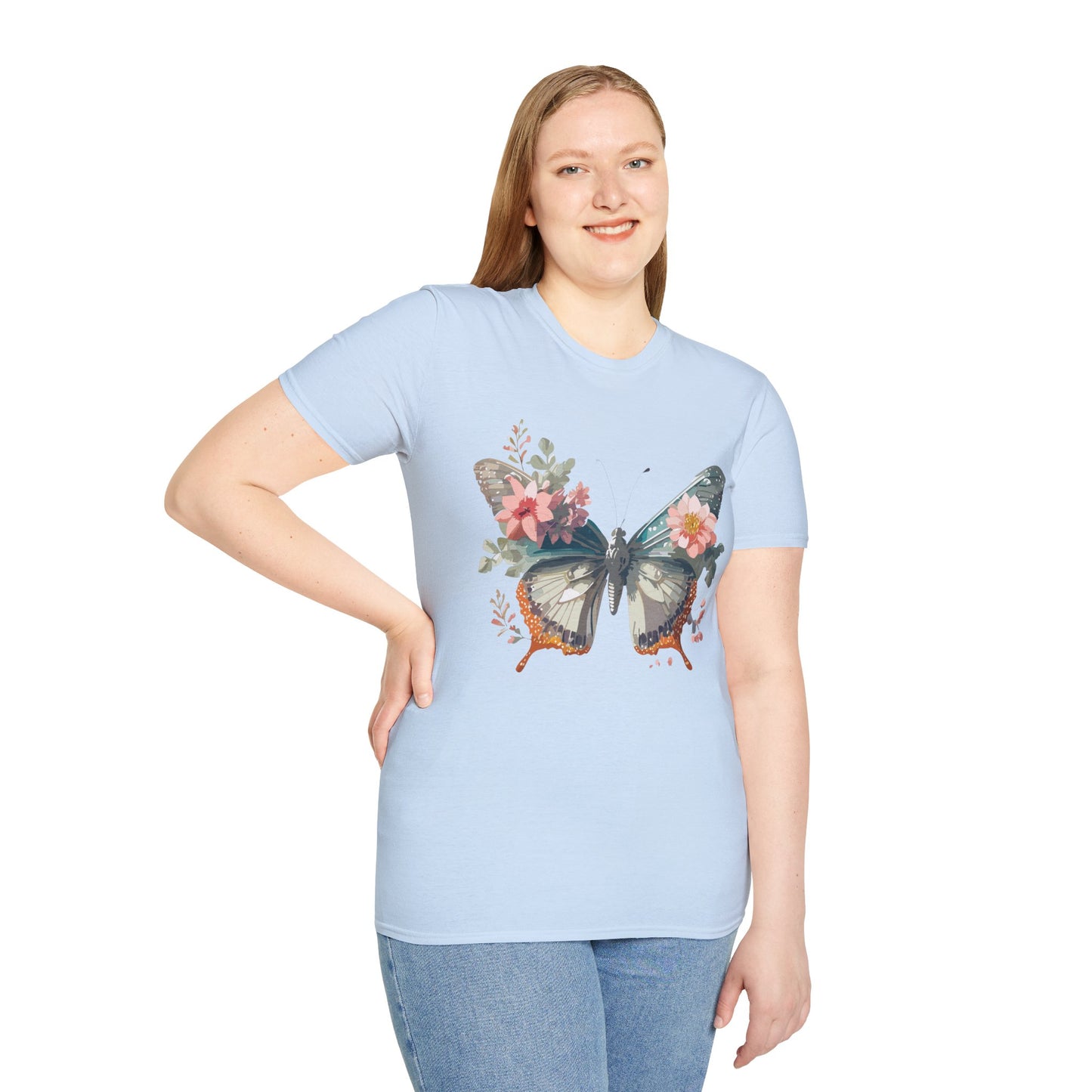 Butterfly Shirt, T Shirt with Butterfly, Monarch Shirt