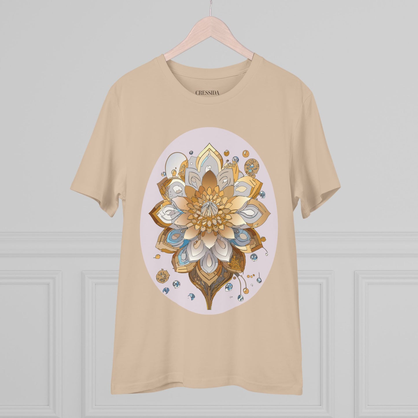 Organic T-shirt with Flower