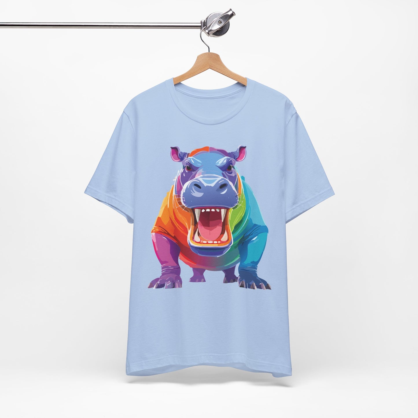 Unisex Animal Shirt, Tee Shirt with Animals, Art Design Tee Shirt, Wild Animals Shirt