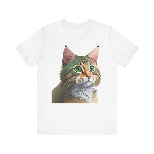 Unisex Animal Shirt, Tee Shirt with Animals, Art Design Tee Shirt, Wild Animals Shirt