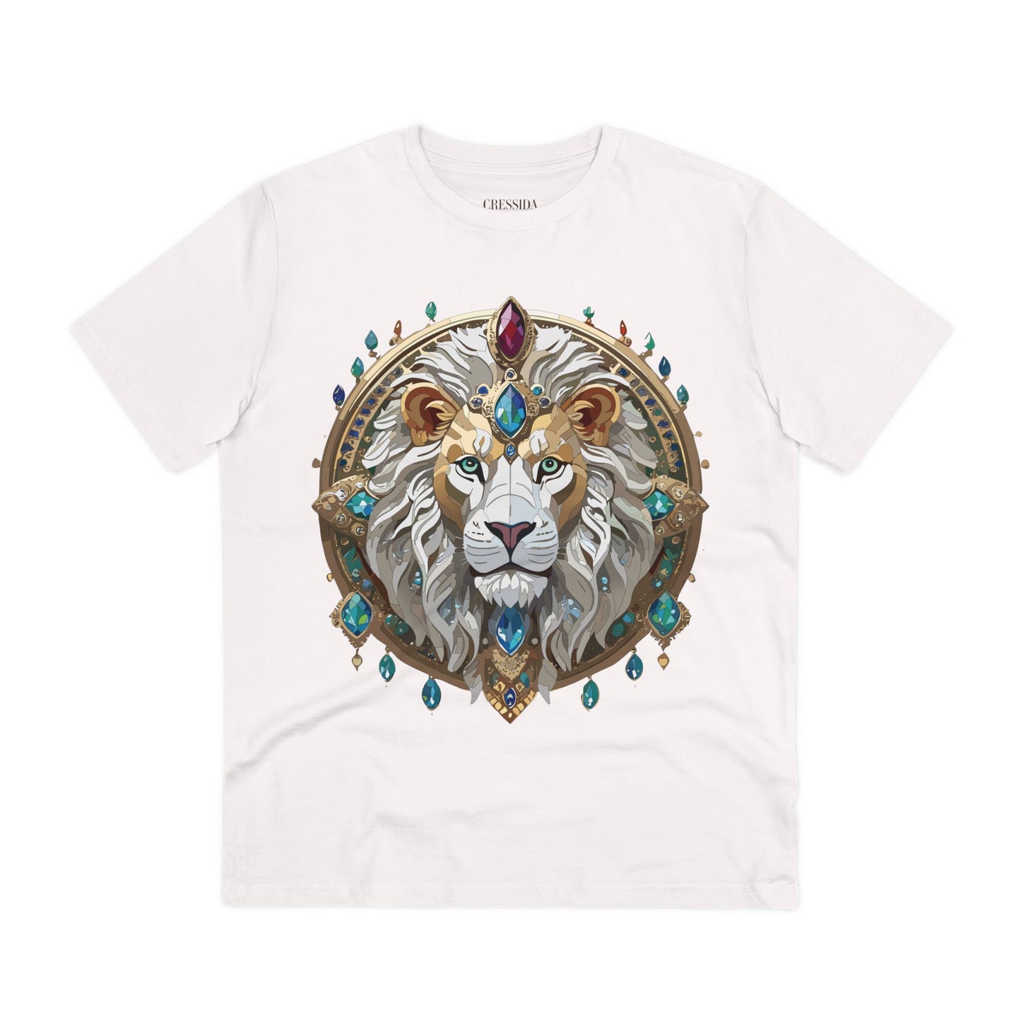 Organic T-shirt with Animals - Lion