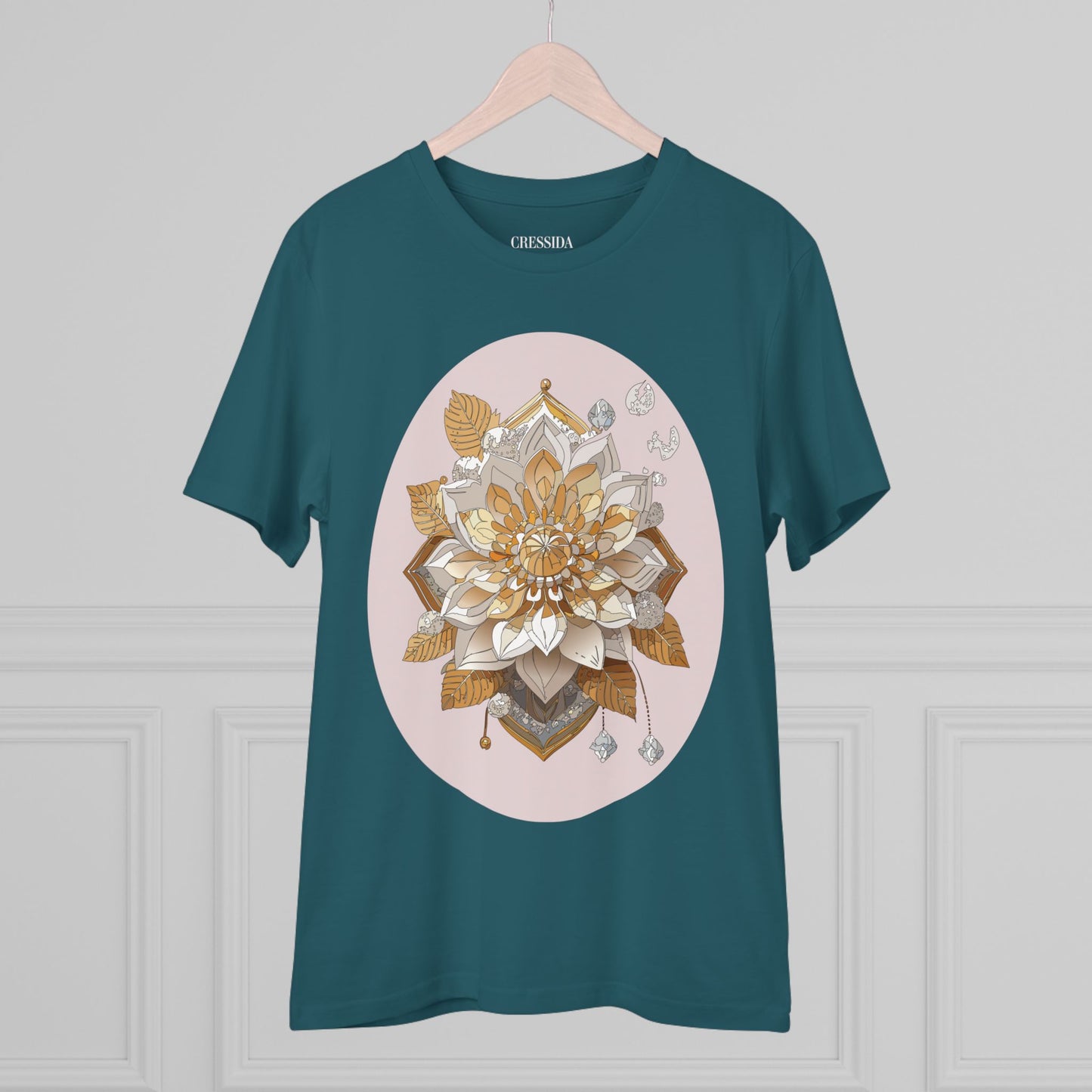 Organic T-shirt with Flower