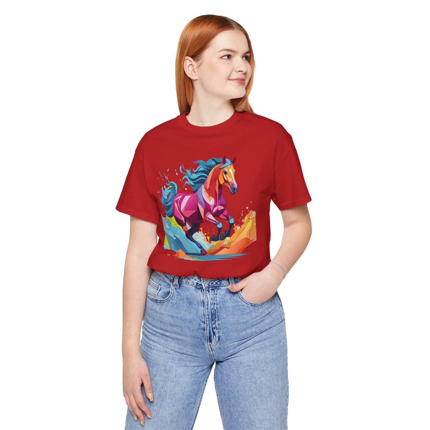 Unisex Animal Shirt, Tee Shirt with Animals, Art Design Tee Shirt, Wild Animals Shirt