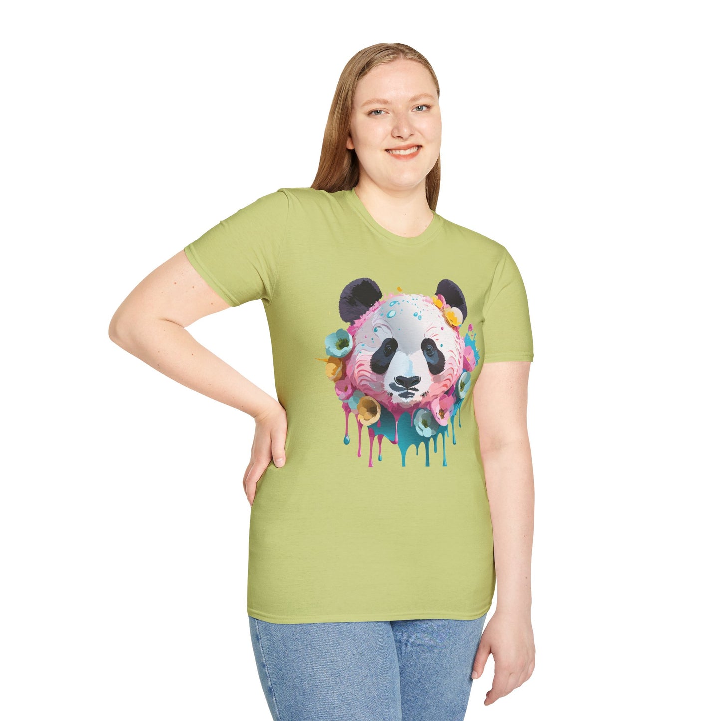 Panda Shirt, T Shirt with Panda, Animal Shirt, Tee Shirt with Animals