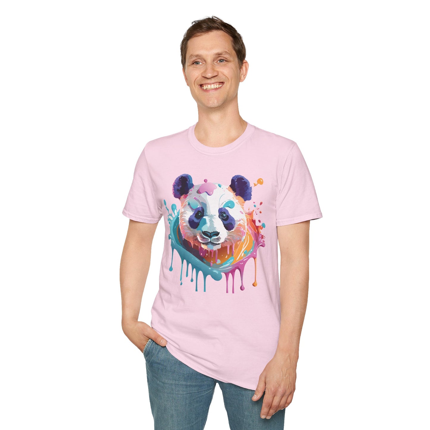 Panda Shirt, T Shirt with Panda, Animal Shirt, Tee Shirt with Animals