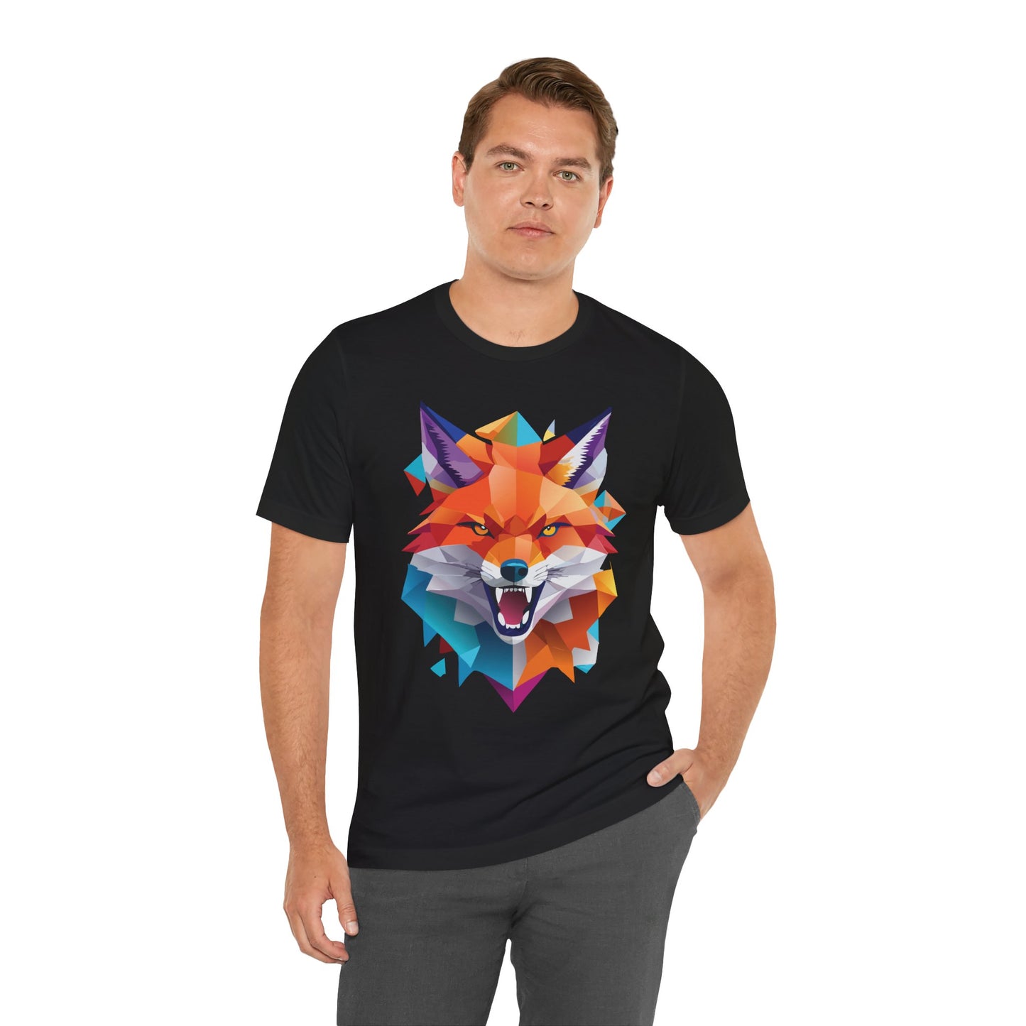 Unisex Animal Shirt, Tee Shirt with Animals, Art Design Tee Shirt, Wild Animals Shirt