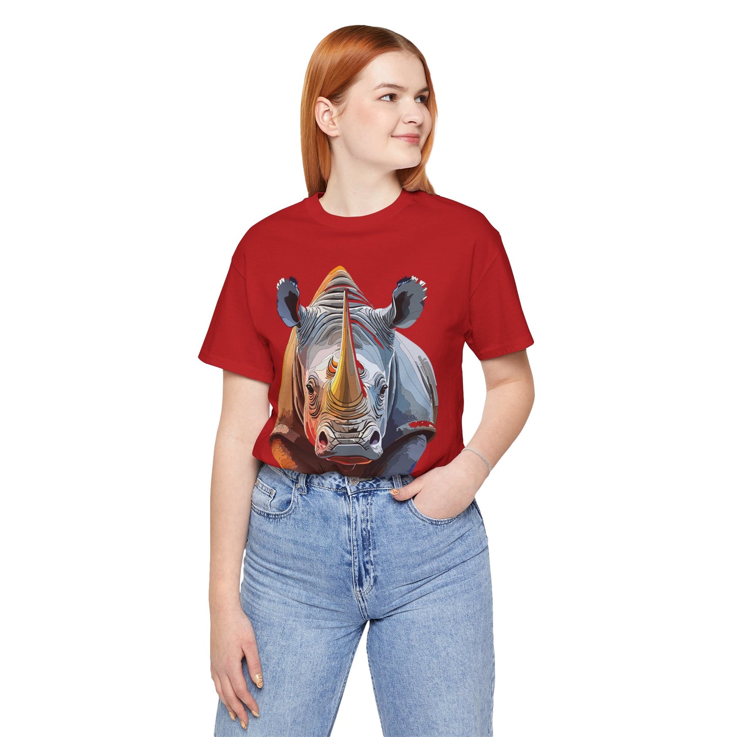 Unisex Animal Shirt, Tee Shirt with Animals, Art Design Tee Shirt, Wild Animals Shirt
